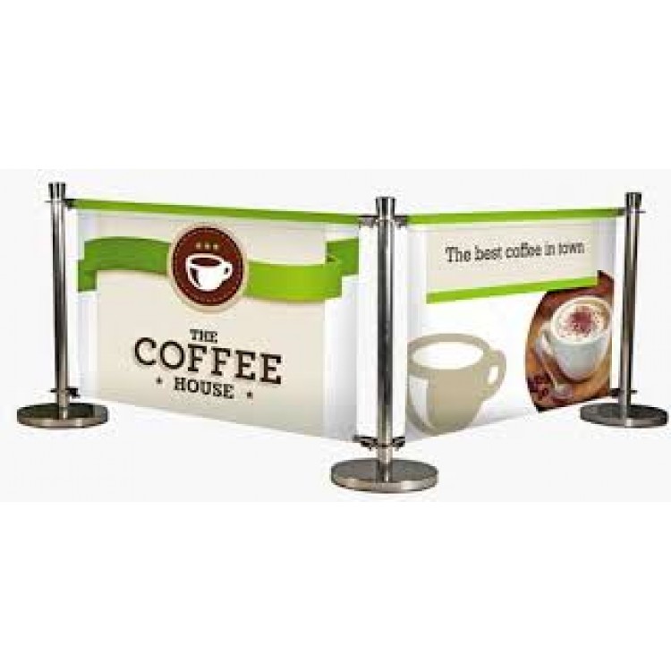 Cafe banner printing for coffee shop by grange print