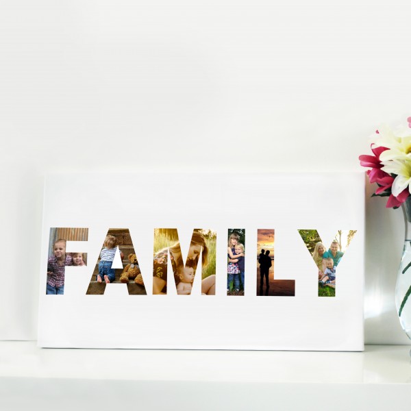 Word Collage Canvas