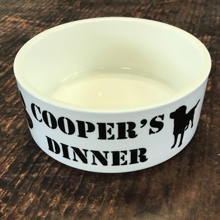 Personalised Dog Bowl  