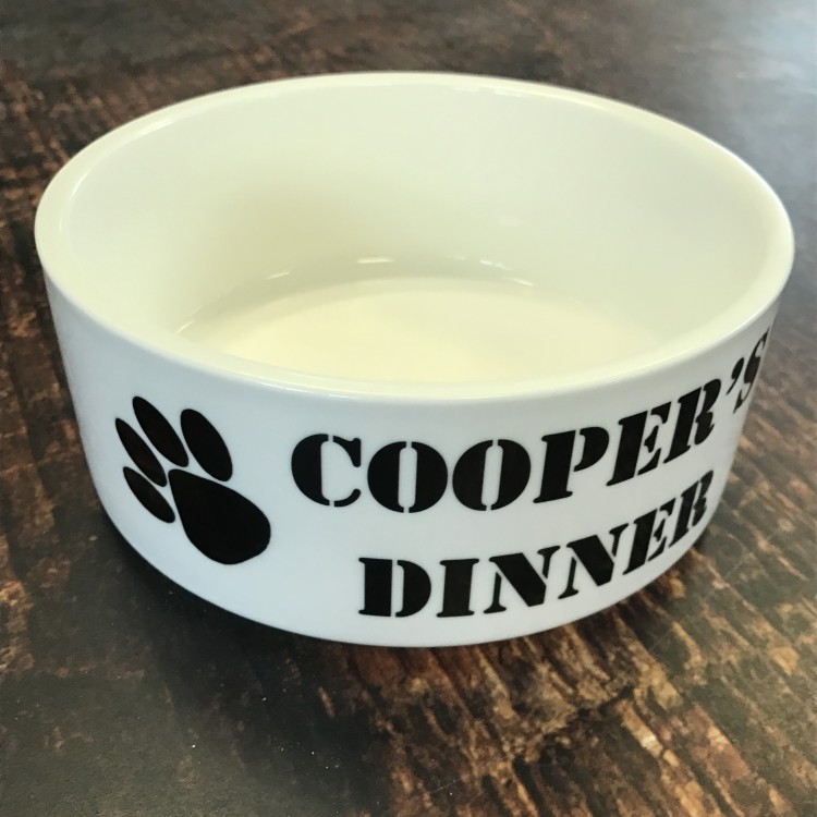 Personalised Dog Bowl  