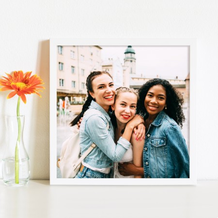 10x10 Inch Square Photo Poster was £9.95 now £1.95