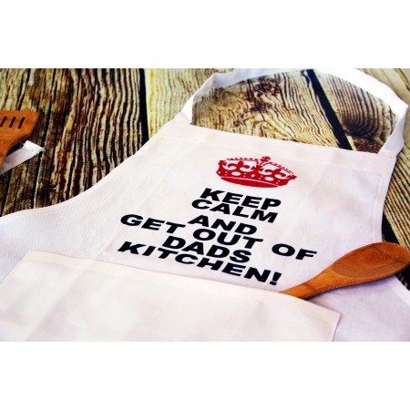 Personalised Apron Adult - White