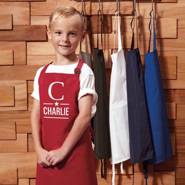 Personalised Apron Child - Red