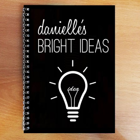 Personalised Photo Notebook - Bright Ideas