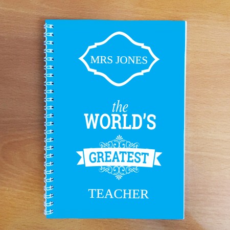 World's Greatest Teacher Notebook